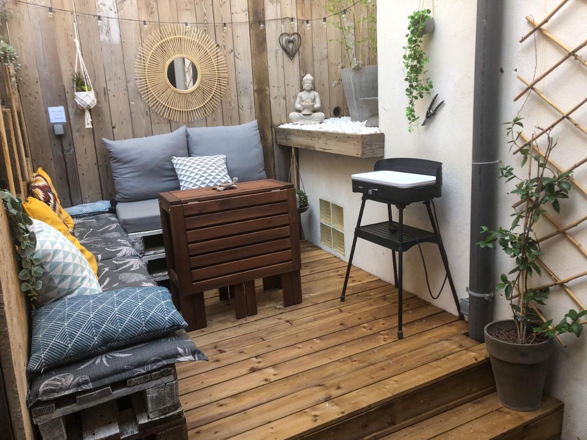 Le Patio De Provence En Avignon - Hypercentre, Clim, Wifi, Calme Apartment Luaran gambar