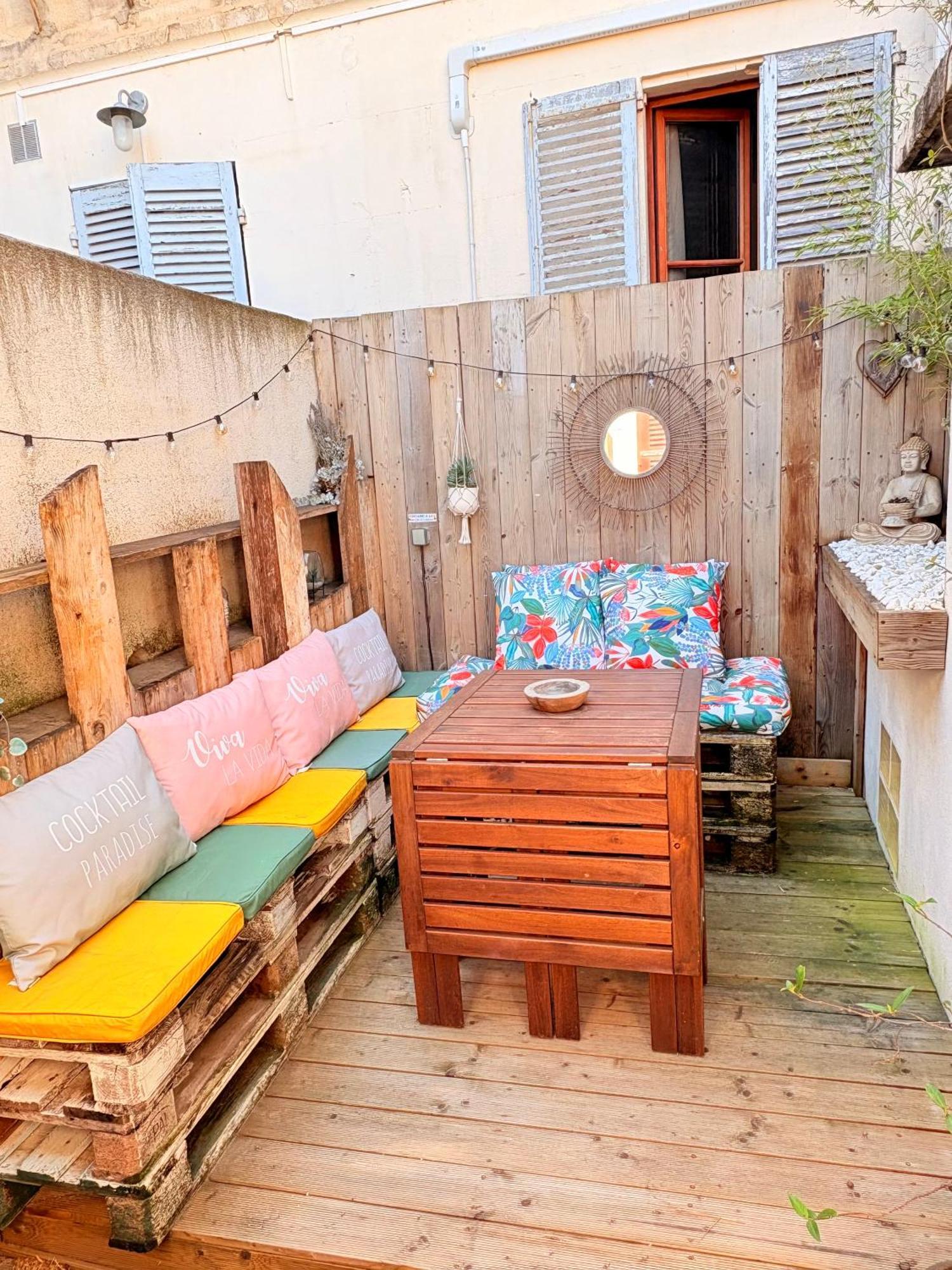 Le Patio De Provence En Avignon - Hypercentre, Clim, Wifi, Calme Apartment Luaran gambar